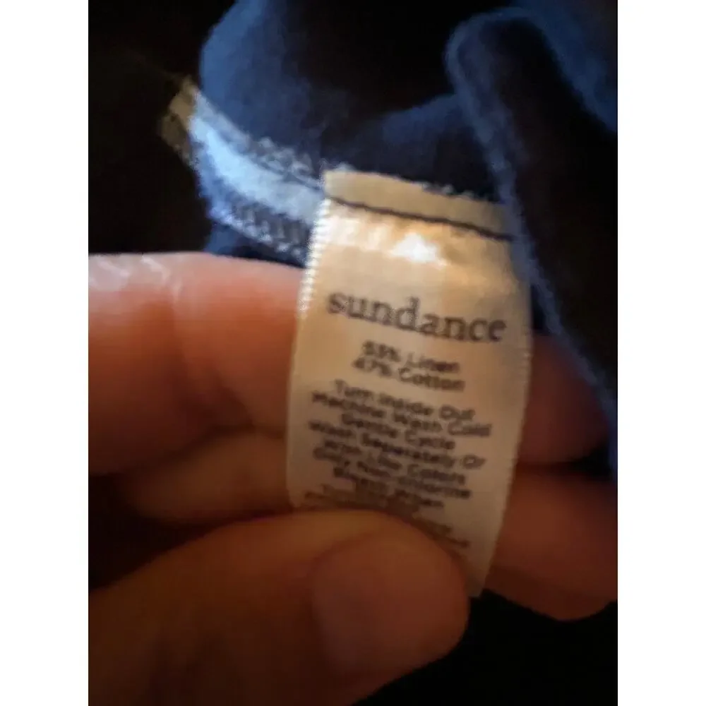 NWT Sundance rolled hem linen blend shorts size Petite 8
